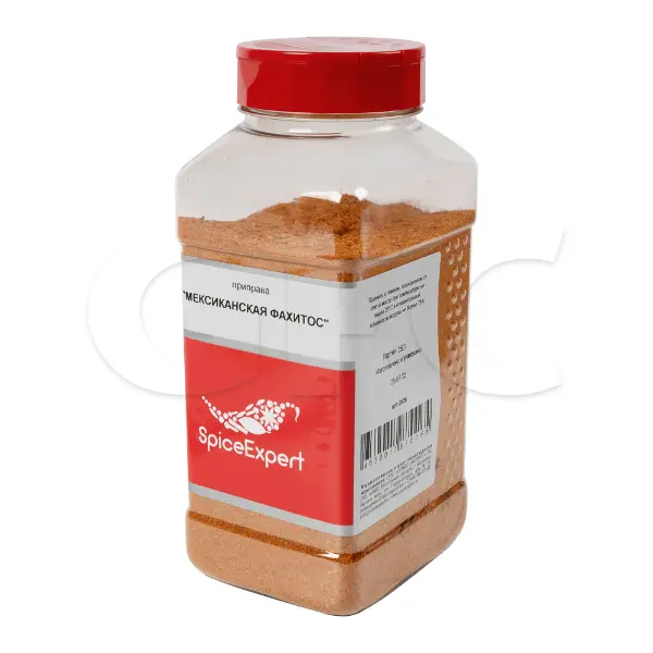 Приправа Мексиканская Фахита SpicExpert 500гр/1000мл банка, 6шт/кор